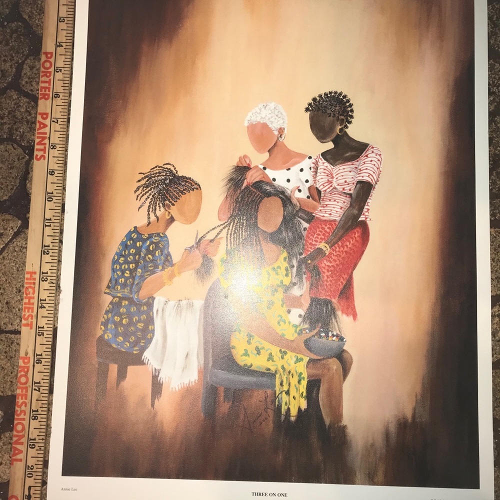 COPY - COPY - Vintage art print by ANNIE LEE THE Artist …
